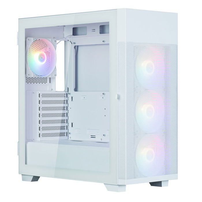 Boîtier ATX semi-tour Zalman S5 NEO WHITE Blanc