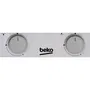 BEKO HDCG32220FX - Table de cuisson gaz, 2 foyers, 30 cm, Inox, allumage intégré