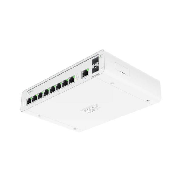 Ubiquiti UISP Console avec Switch Intégré - 9 Ports GbE RJ45, 2 Ports 10G SFP+, 8.5 Gbps NAT, Format 1U Rack ou Mur
