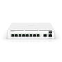 Ubiquiti UISP Console avec Switch Intégré - 9 Ports GbE RJ45, 2 Ports 10G SFP+, 8.5 Gbps NAT, Format 1U Rack ou Mur