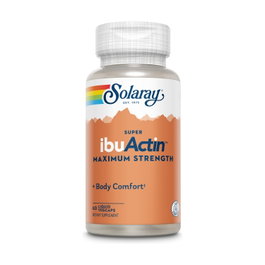 Solaray Super IbuActin 60 Capsules Végétales Liquides
