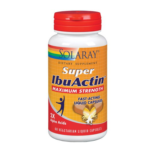 SOLARAY SUPER IBUACTIN 60 capsules liquides