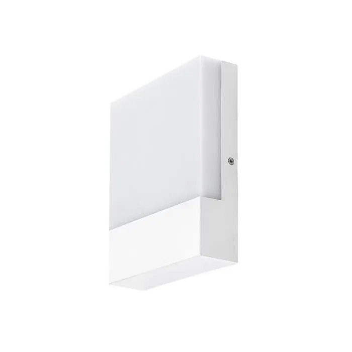 RABALUX Applique d'extérieur LED "Gimone" RAB-77098, 10W 660Lm 4000K Blanc, IP44, pour terrasse ou mur