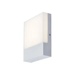 RABALUX Applique d'extérieur LED "Gimone" RAB-77098, 10W 660Lm 4000K Blanc, IP44, pour terrasse ou mur
