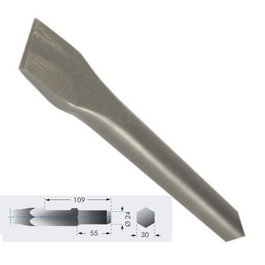 HITACHI Cincel martillo demoledor 30x410mm