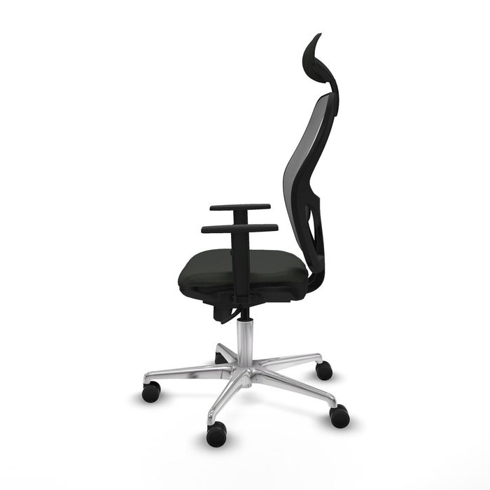 Piqueras y Crespo Chaise de Bureau Jorquera 1D086N1 Noir