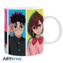 Abystyle Taza Dan Da Dan Portraits 320ml, Momo et Okarun