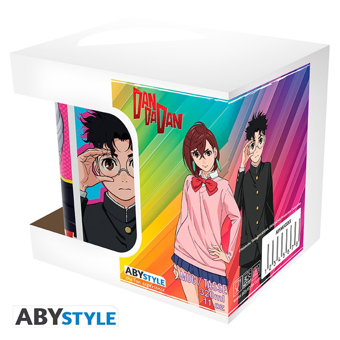 Abystyle Taza Dan Da Dan Portraits 320ml, Momo et Okarun
