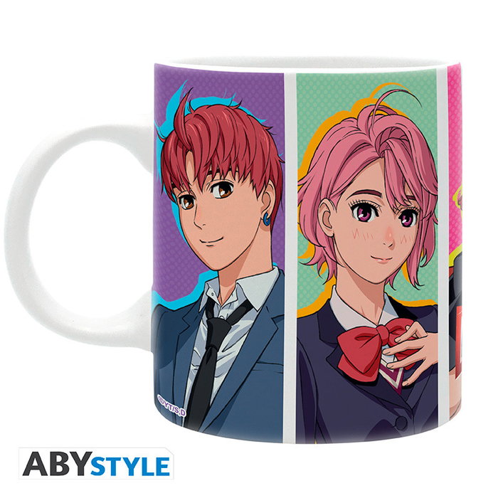 Abystyle Taza Dan Da Dan Portraits 320ml, Momo et Okarun