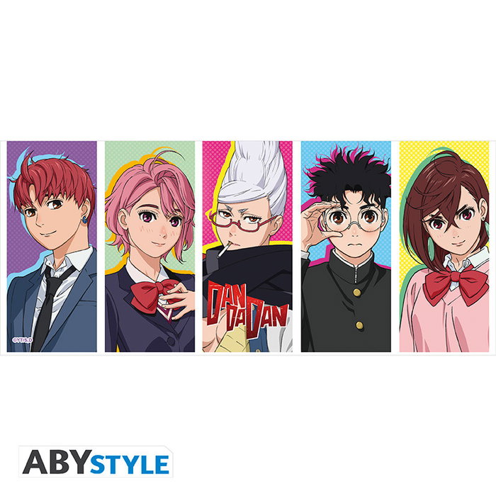 Abystyle Taza Dan Da Dan Portraits 320ml, Momo et Okarun