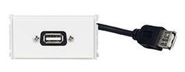 Vivolink Panneau de Prises USB 2.0 Blanc
