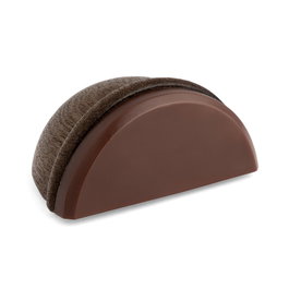 Brinox Tope de Porte Adhésif en Forme de Demi-Lune Sapelli B90080Z