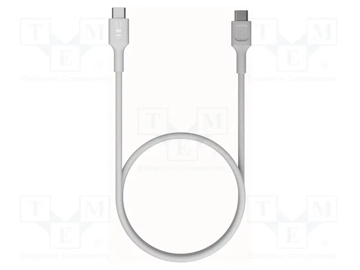 GREEN CELL Câble USB 2.0 USB C vers USB C 0,3m Blanc GREEN CELL Câble USB 2.0 USB C vers USB C 0,3m Blanc
