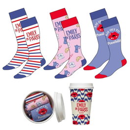 Cerdá Pack de 3 paires de chaussettes Emily in Paris, 36-43