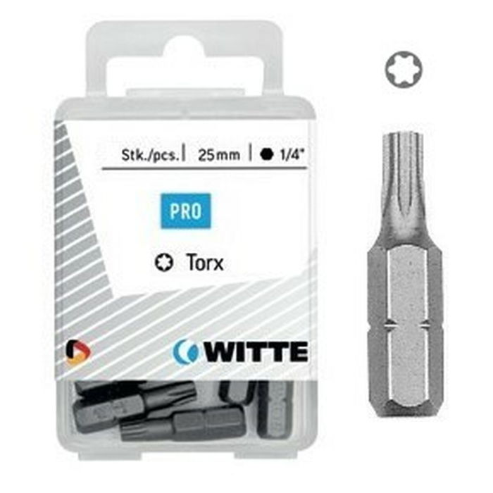 Ensemble de pointes WITTE TX Torx 5 Unités