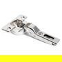 Salice Bisagres Silentia+ 94° Gran Espesor Ø40 Codo Recto Nickel Clip Ouverture 94° pour Portes jusqu'à 40mm Fermeture Silencieuse