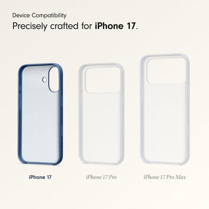 Beats Protection pour téléphone portable iPhone 17 Bleu de Colbat
