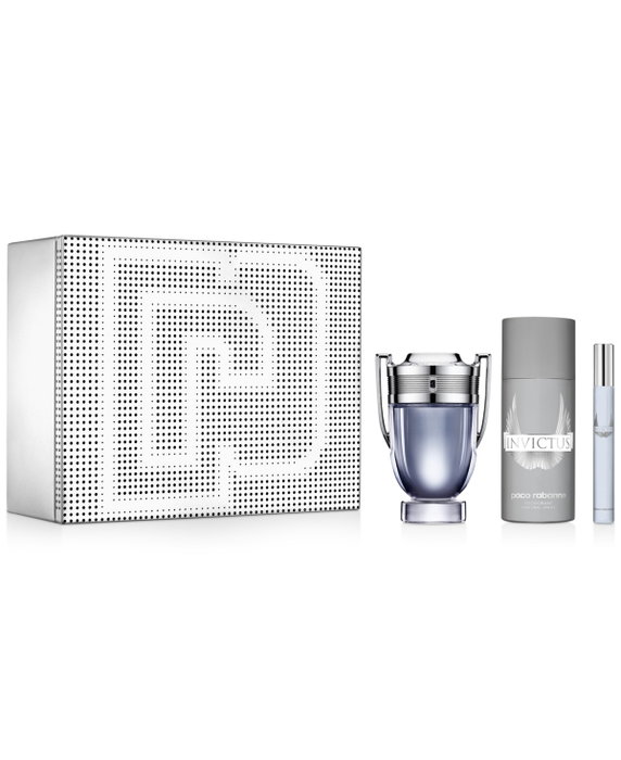 Paco Rabanne Coffret Invictus avec Eau De Toilette et Déodorant Spray Paco Rabanne Coffret Invictus avec Eau De Toilette et Déodorant Spray