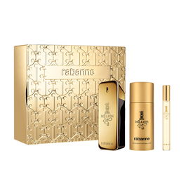 Rabanne 1 MILLION Coffret Cadeau - Eau de Toilette 100ml + Déodorant 150ml + Eau de Toilette Voyage 10ml