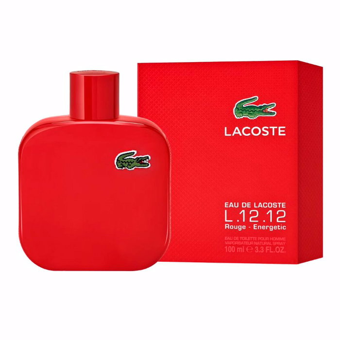 Lacoste EAU DE LACOSTE L.12.12 ROUGE POUR HOMME Eau de Toilette Vapo 100 ml Lacoste EAU DE LACOSTE L.12.12 ROUGE POUR HOMME Eau de Toilette Vapo 100 ml