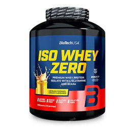 BIOTECHUSA ISOWHEY ZERO sans lactose Crème Catalana 1816g