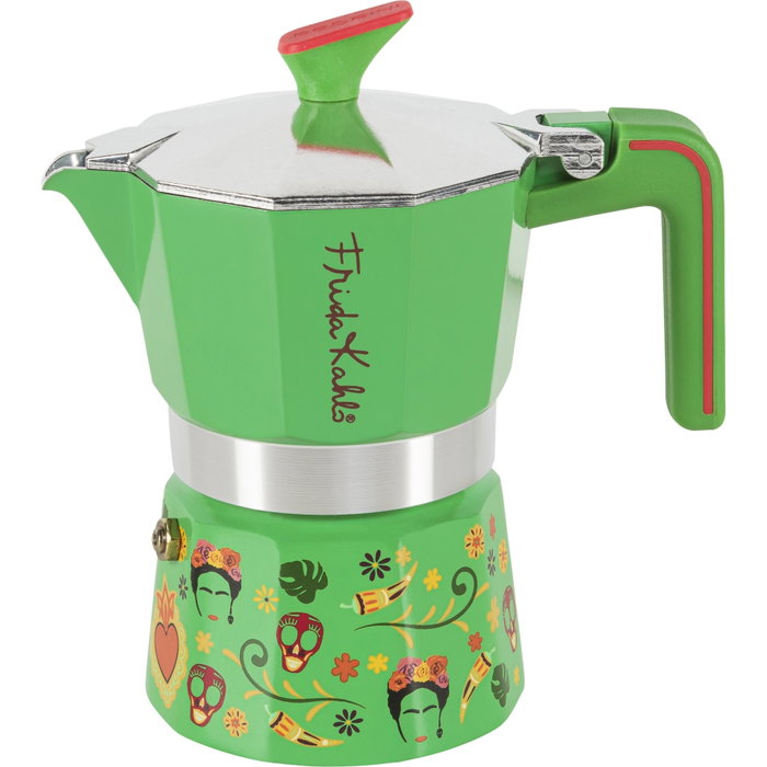 Pedrini Mokka Pot Frida Kahlo Edition Vert Pedrini Mokka Pot Frida Kahlo Edition Vert