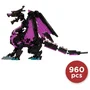 Bandai Nanoblock - Figurine Dragon Deluxe en briques - Kit de construction de 960 pièces - Micro-briques 5mm