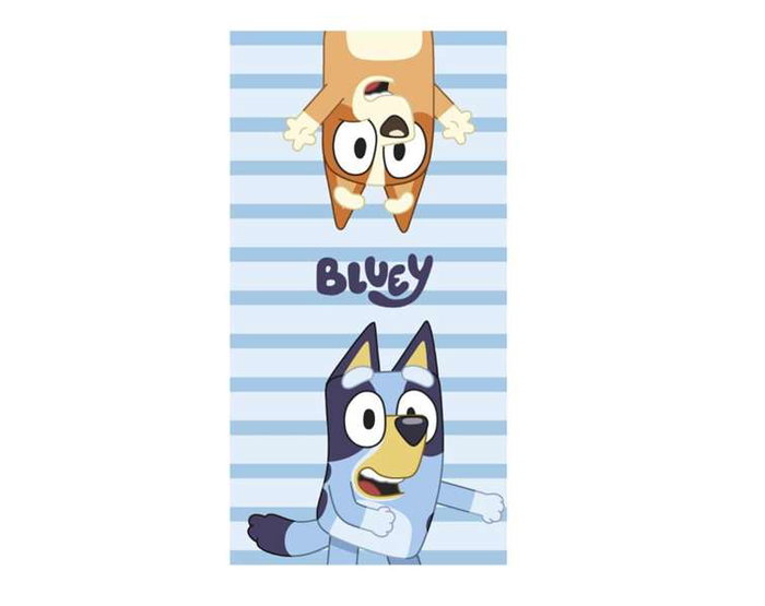 Cerdá Kit de bain Bluey avec serviette et bonnet pour enfants de 2 à 8 ans