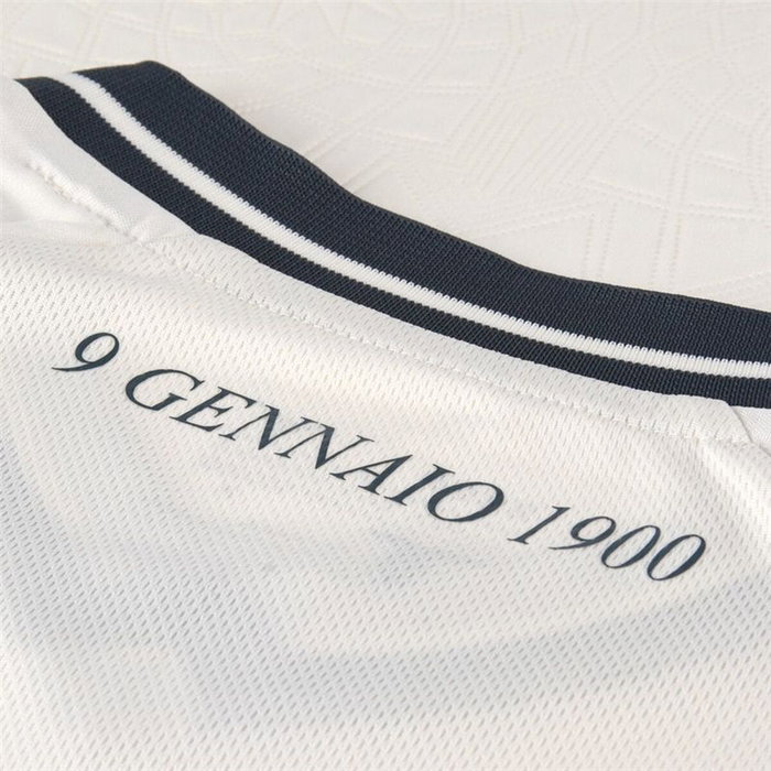 Maillot de Football à Manches Courtes pour Homme Mizuno Lazio Away Blanc