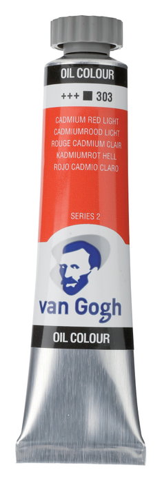 Van Gogh Peinture à l'huile Rouge Cadmium Clair 303, 20 ml Van Gogh Peinture à l'huile Rouge Cadmium Clair 303, 20 ml
