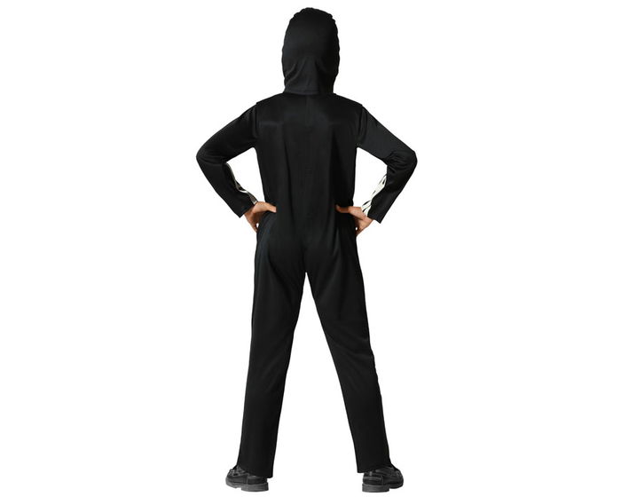 Déguisement Squelette Luminiscent pour Garçon 10-12 Ans avec Masque, Effet Fluorescent dans le Noir - Halloween Déguisement Squelette Luminiscent pour Garçon 10-12 Ans avec Masque, Effet Fluorescent dans le Noir - Halloween