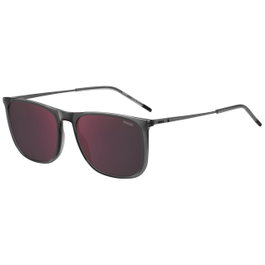 Hugo HG-1319-S-HEK Lunettes de soleil Rouge et Gris