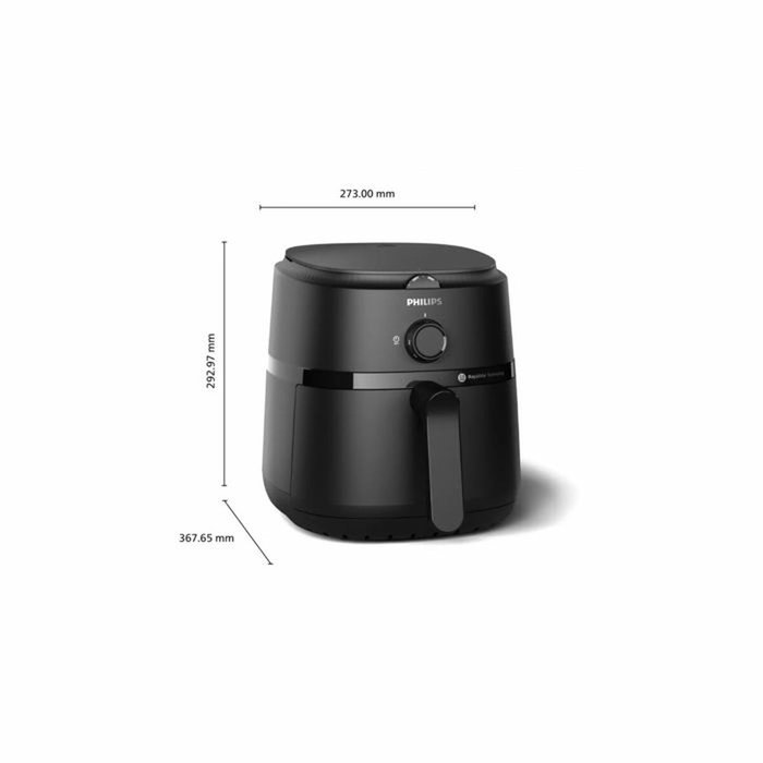 Philips Airfryer Série 1000 NA120/00 - 4,2 L - Noir
