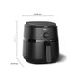 Philips Airfryer Série 1000 NA120/00 - 4,2 L - Noir