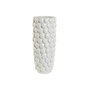 Vase Home ESPRIT Blanc Grès méditerranéen 16,5 x 16,5 x 38,5 cm
