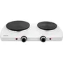 Sencor Plaque de cuisson électrique SCP 2253WH-EUE4 - 2 foyers - Blanc