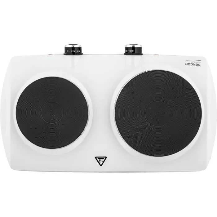 Sencor Plaque de cuisson électrique SCP 2253WH-EUE4 - 2 foyers - Blanc Sencor Plaque de cuisson électrique SCP 2253WH-EUE4 - 2 foyers - Blanc