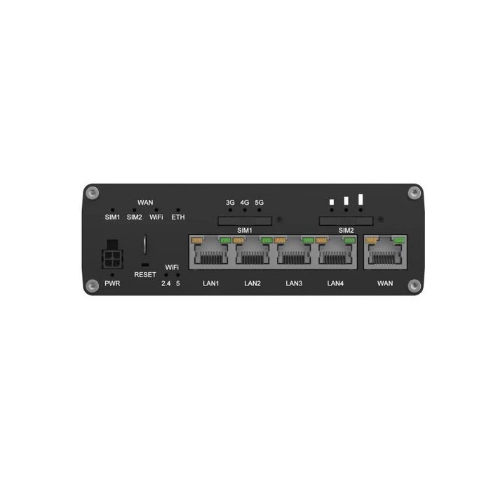 Teltonika Networks RUTC50 Routeur 5G LTE avec WiFi 6 Dual-Band, Ports Gigabit Ethernet, Dual SIM et GNSS pour Traçage de Position Teltonika Networks RUTC50 Routeur 5G LTE avec WiFi 6 Dual-Band, Ports Gigabit Ethernet, Dual SIM et GNSS pour Traçage de Position