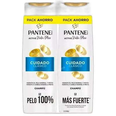 Pantene Coffret de 2 shampooings Classic Care 325 ml Pantene Coffret de 2 shampooings Classic Care 325 ml