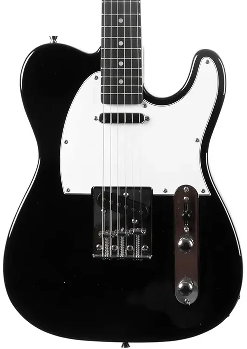 EKO Guitare Électrique Starter TL300 Type Tele Noire