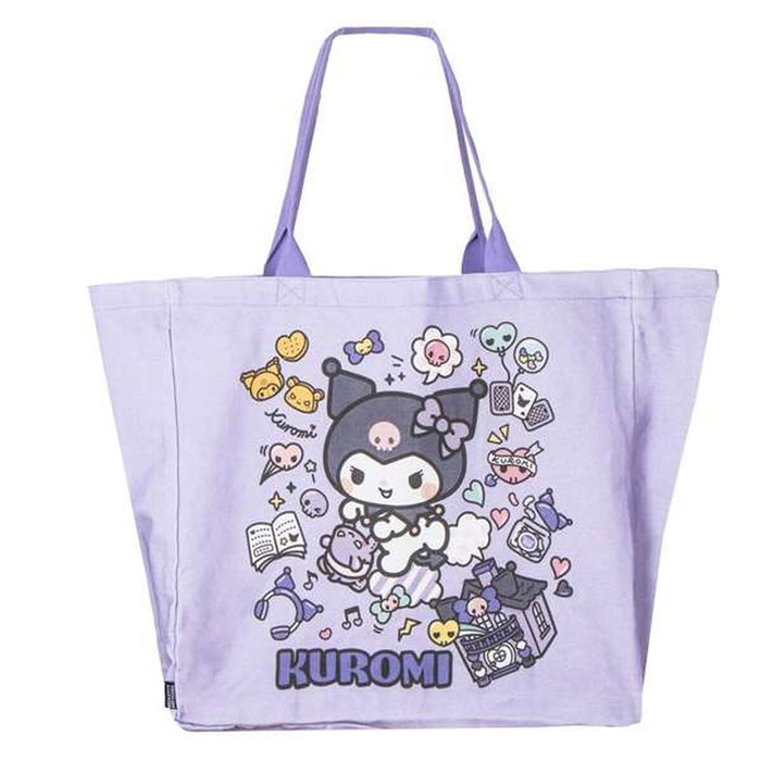 Sac à Achats Hello Kitty Kuromi Lila 48 x 43 x 17 cm Sac à Achats Hello Kitty Kuromi Lila 48 x 43 x 17 cm