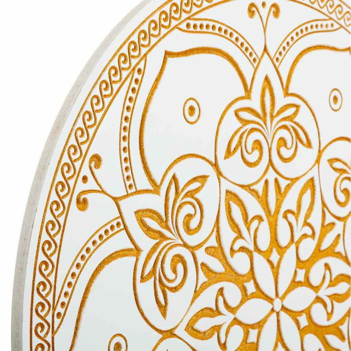 Décoration murale Alexandra House Living Blanc Bois d'épicéa Bois MDF 2 x 60 x 60 cm Décoration murale Alexandra House Living Blanc Bois d'épicéa Bois MDF 2 x 60 x 60 cm