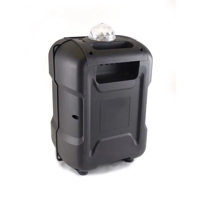 Inovalley Dance Cube 44 - Enceinte Bluetooth 150W avec lumière LED kaléidoscope pour karaoké - Éclairage RGB synchronisé à la musique Inovalley Dance Cube 44 - Enceinte Bluetooth 150W avec lumière LED kaléidoscope pour karaoké - Éclairage RGB synchronisé à la musique