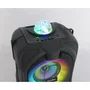 Inovalley Dance Cube 44 - Enceinte Bluetooth 150W avec lumière LED kaléidoscope pour karaoké - Éclairage RGB synchronisé à la musique
