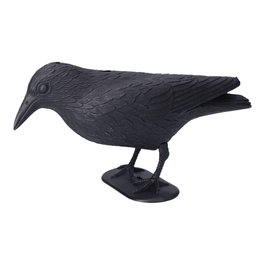 Edm Epouvantail Corbeau Anti-Oiseaux 36 x 13 x 18 cm Noir Polipropilène