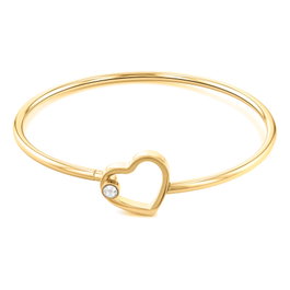 Tommy Hilfiger Bracelet en Acier Inoxydable Doré 59mm