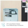 HP Color LaserJet Enterprise M776dn - Imprimante laser multifonction couleur professionnelle, A3, 45 ppm, recto-verso, réseau