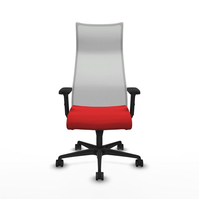Piqueras y Crespo Chaise de Bureau Albacete Rouge et Blanc Piqueras y Crespo Chaise de Bureau Albacete Rouge et Blanc