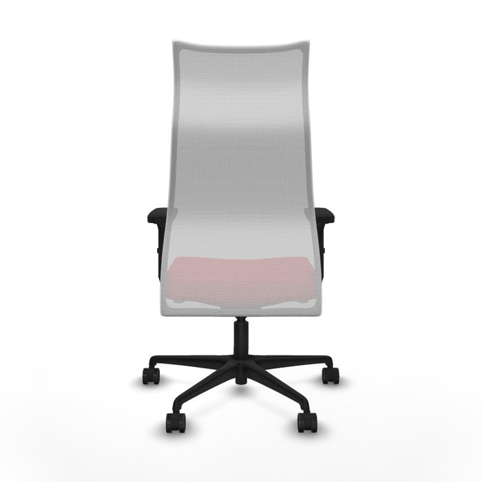 Piqueras y Crespo Chaise de Bureau Albacete Rouge et Blanc Piqueras y Crespo Chaise de Bureau Albacete Rouge et Blanc