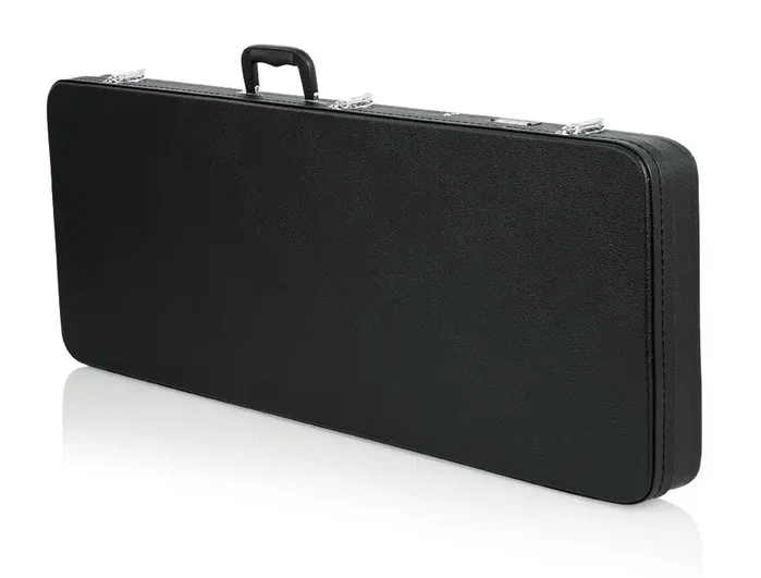 Gator Étui rigide en bois pour guitares de style Jaguar - Noir